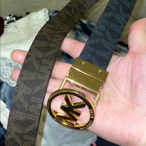 michael kors reversible belt